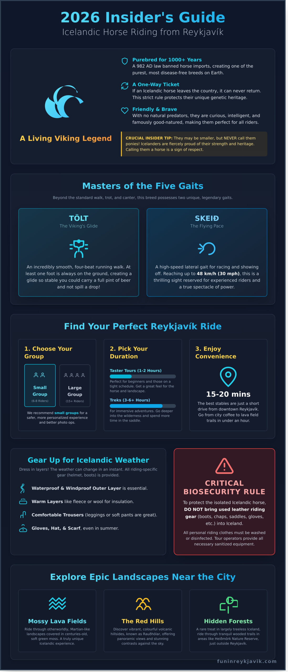 Icelandic Horse Riding in Reykjavik: The Ultimate 2026 Insider’s Guide - Infographic